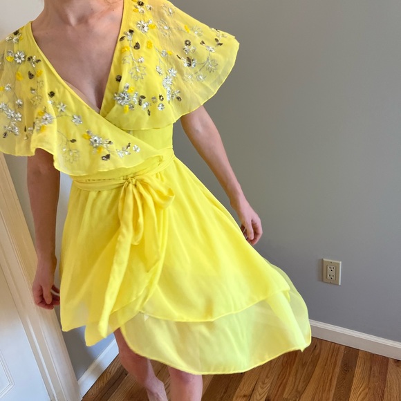 ASOS Yellow dress size 6 - Picture 2 of 10